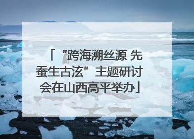 “跨海溯丝源 先蚕生古泫”主题研讨会在山西高平举办