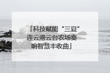 科技赋能“三夏” 连云港云台农场奏响智慧丰收曲