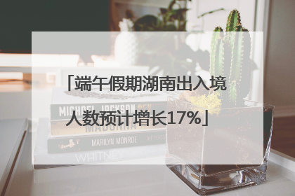 端午假期湖南出入境人数预计增长17%