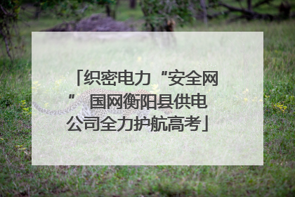 织密电力“安全网” 国网衡阳县供电公司全力护航高考