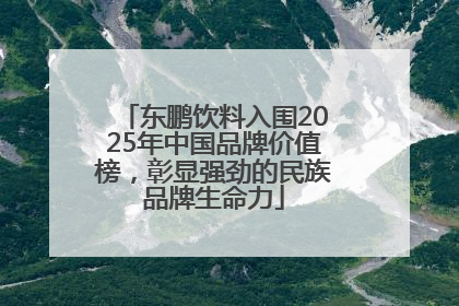 东鹏饮料入围2025年中国品牌价值榜，彰显强劲的民族品牌生命力