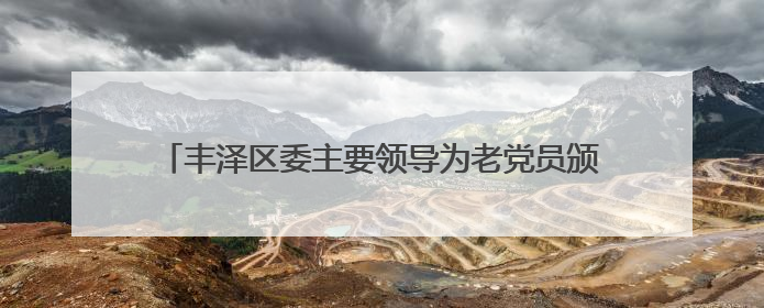 丰泽区委主要领导为老党员颁发“光荣在党50年”纪念章
