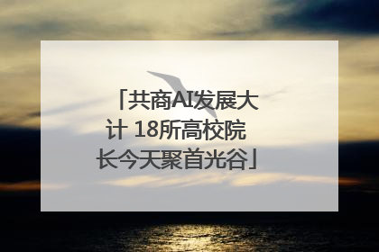 共商AI发展大计 18所高校院长今天聚首光谷