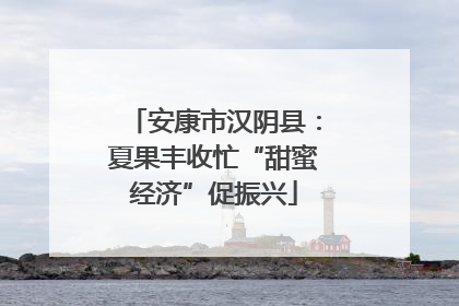 安康市汉阴县：夏果丰收忙“甜蜜经济”促振兴