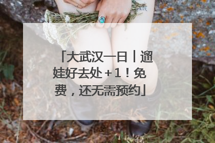 大武汉一日︱遛娃好去处＋1！免费，还无需预约