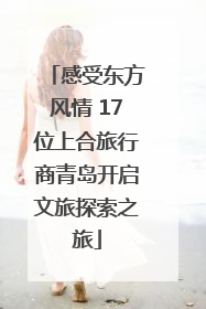 感受东方风情 17位上合旅行商青岛开启文旅探索之旅