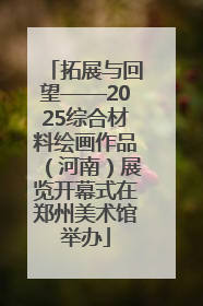 拓展与回望——2025综合材料绘画作品（河南）展览开幕式在郑州美术馆举办