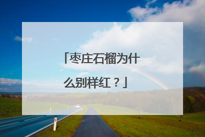 枣庄石榴为什么别样红？