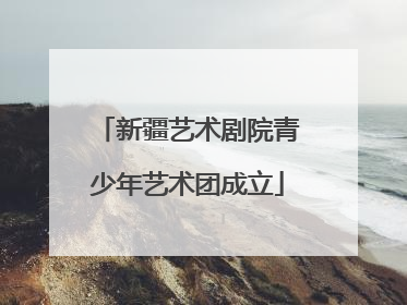 新疆艺术剧院青少年艺术团成立