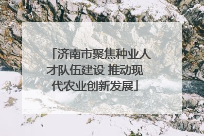 济南市聚焦种业人才队伍建设 推动现代农业创新发展