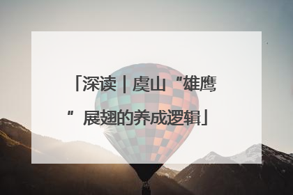 深读｜虞山“雄鹰”展翅的养成逻辑