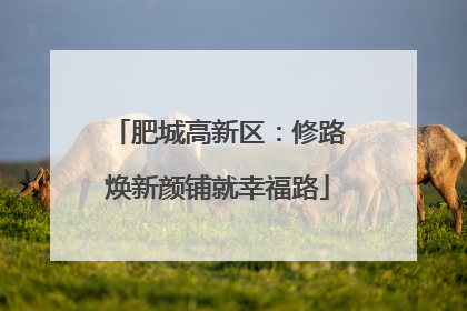 肥城高新区：修路焕新颜铺就幸福路
