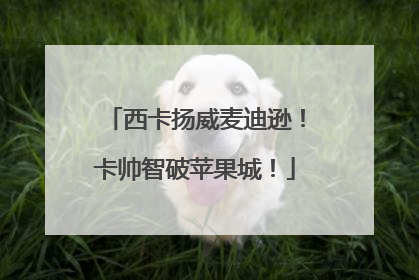 西卡扬威麦迪逊！卡帅智破苹果城！