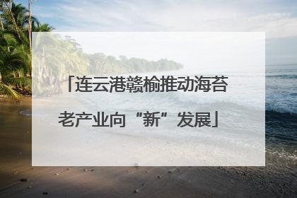 连云港赣榆推动海苔老产业向“新”发展