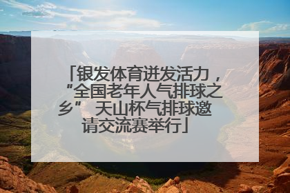 银发体育迸发活力，“全国老年人气排球之乡” 天山杯气排球邀请交流赛举行