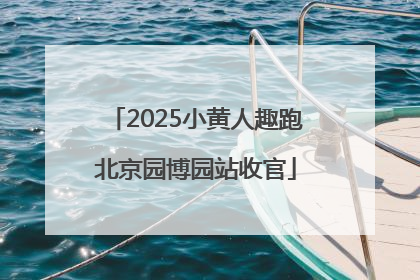 2025小黄人趣跑北京园博园站收官
