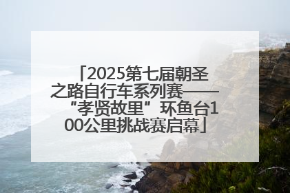2025第七届朝圣之路自行车系列赛——“孝贤故里”环鱼台100公里挑战赛启幕