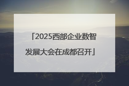 2025西部企业数智发展大会在成都召开